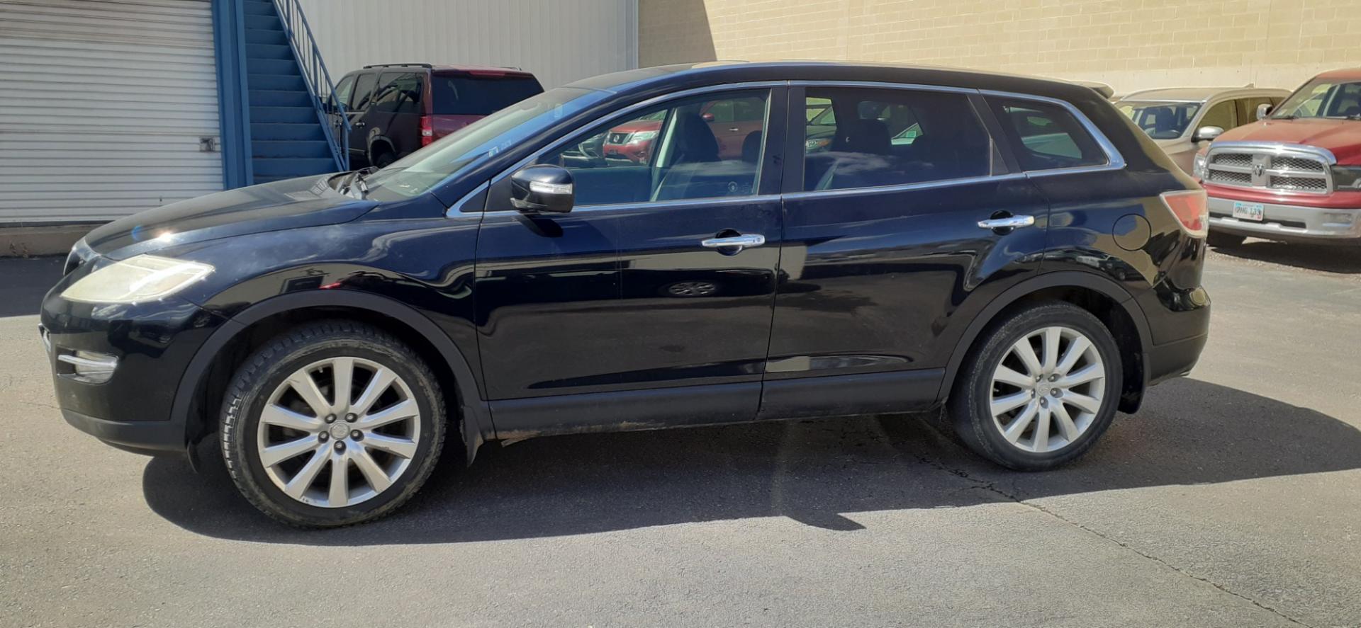 2008 Mazda CX-9 Grand Touring AWD (JM3TB38A880) with an 3.7L V6 DOHC 24V engine, 6-Speed Automatic Overdrive transmission, located at 2015 Cambell Street, Rapid City, SD, 57701, (605) 342-8326, 44.066433, -103.191772 - CARFAX AVAILABLE - Photo#0